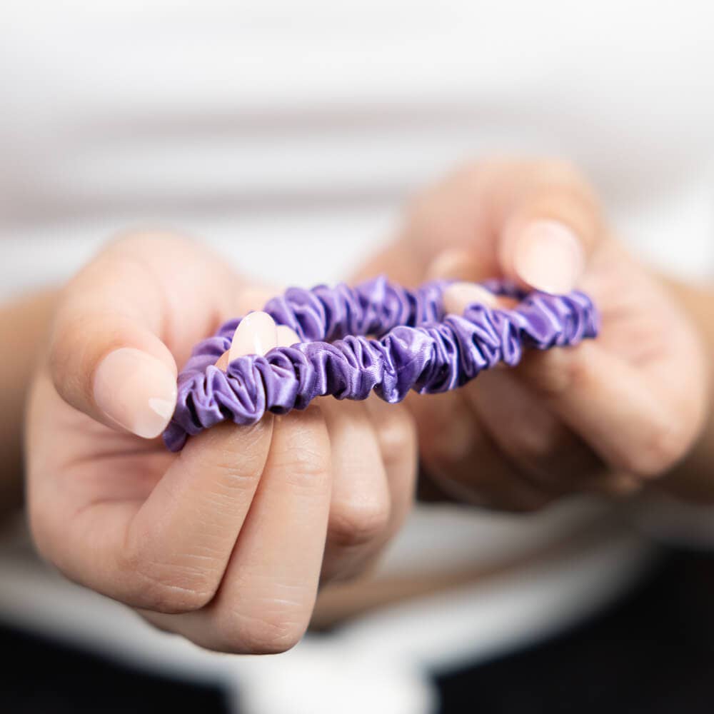 Blissy - Wholesale Scrunchie - Women's - Blissy Skinny Scrunchies - Orchid5