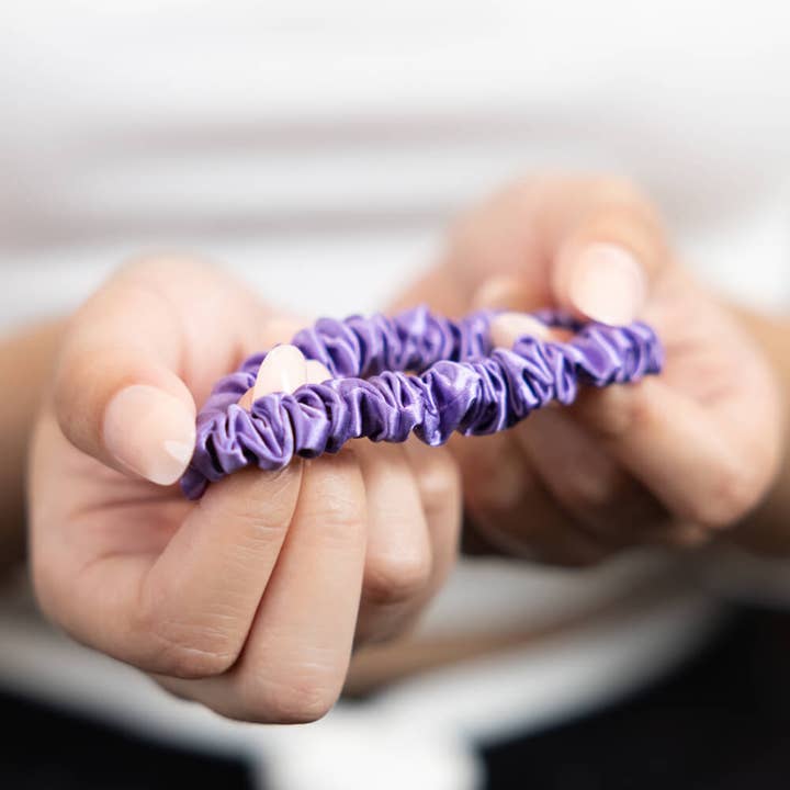 Blissy - Wholesale Scrunchie - Women's - Blissy Skinny Scrunchies - Orchid5