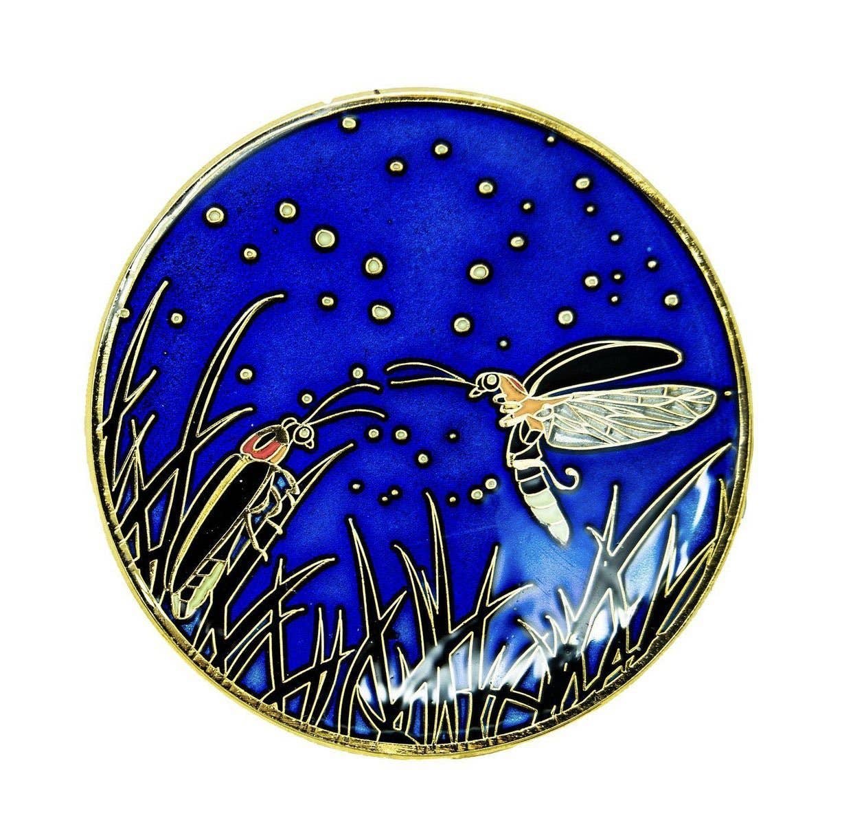 The Roving House - Wholesale Lapel Pin/Button - Firefly Pair Enamel Pin0