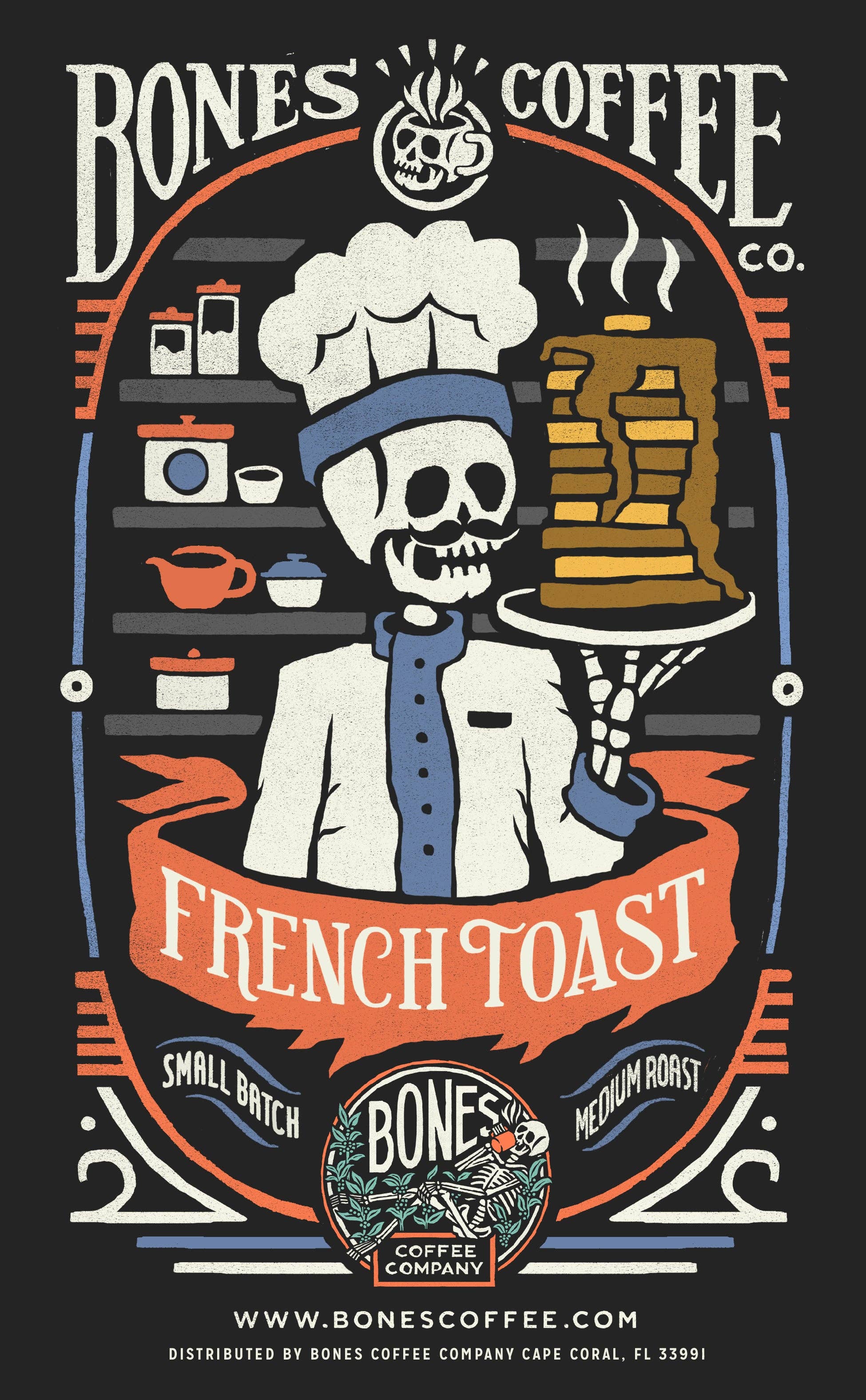 Bones Coffee Company - Wholesale Coffee Beans - French Toast Coffee | 5lb Bulk | Whole Bean & Ground4
