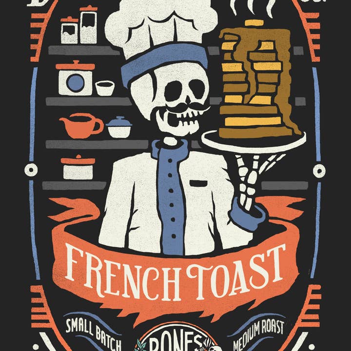 Bones Coffee Company - Wholesale Coffee Beans - French Toast Coffee | 5lb Bulk | Whole Bean & Ground4