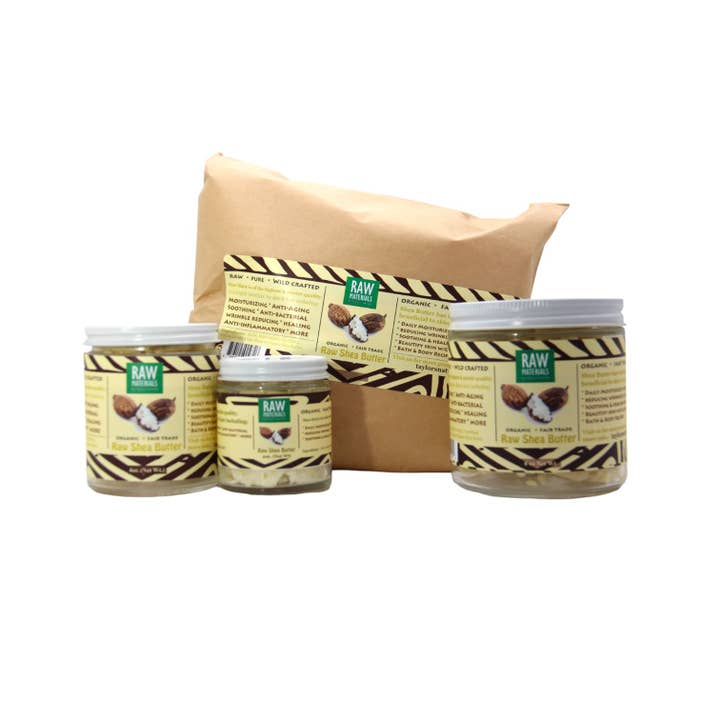 Taylor's Naturals - Wholesale Body Balm/Butter - RAW Materials - Shea Butter RAW, Wild Crafted, Organic