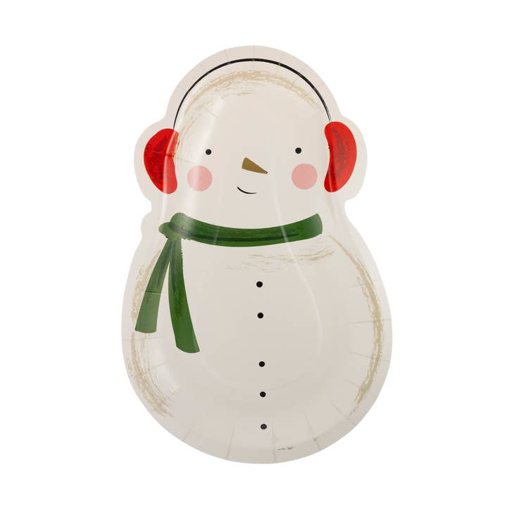 PLPL610 - Snowman Shaped Plate for wholesale by My Mind’s Eye