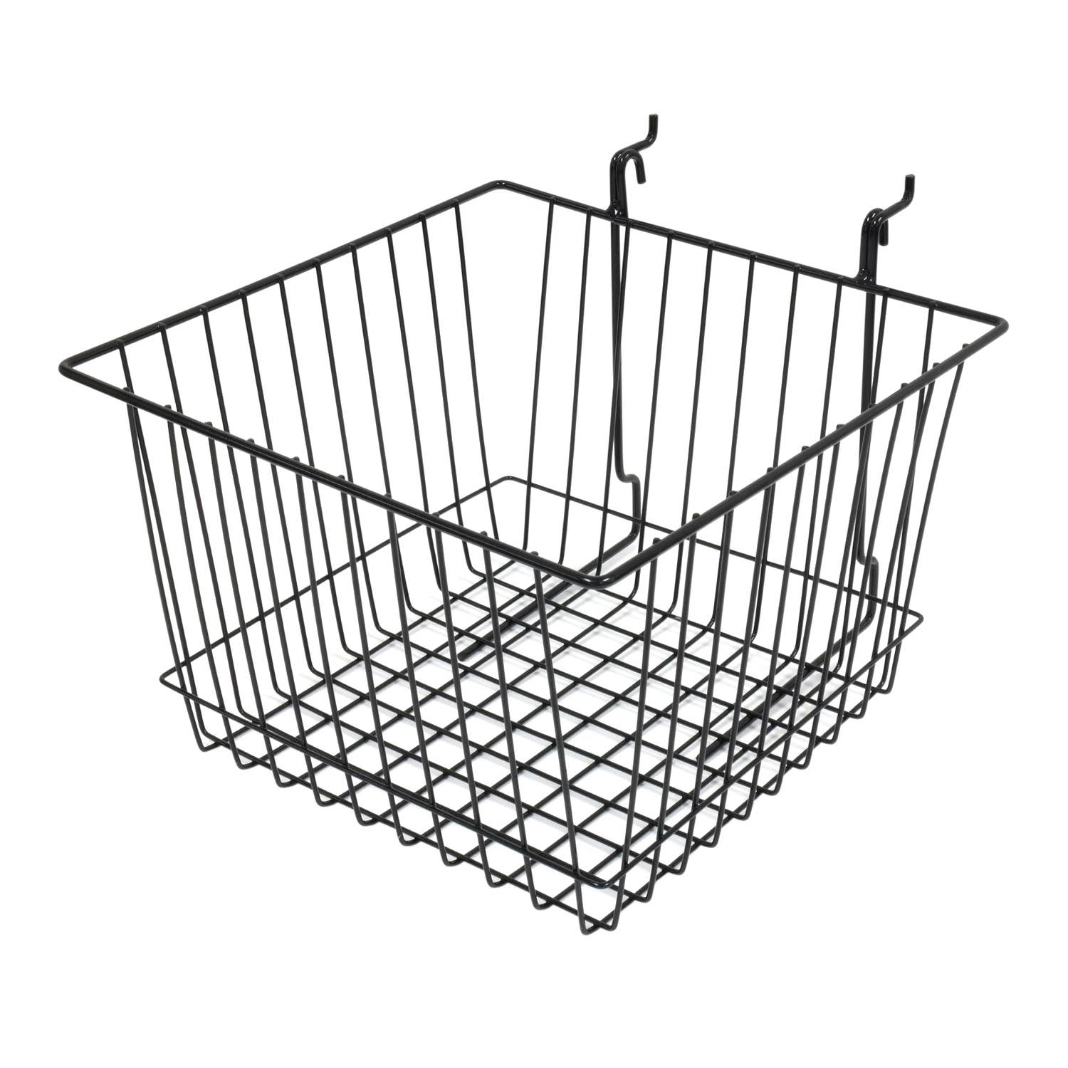 Suburban Sales - Vendita all'ingrosso Scaffali da esposizione - Cestelli metallici universali per Slatwall Gridwall e Pegboard10