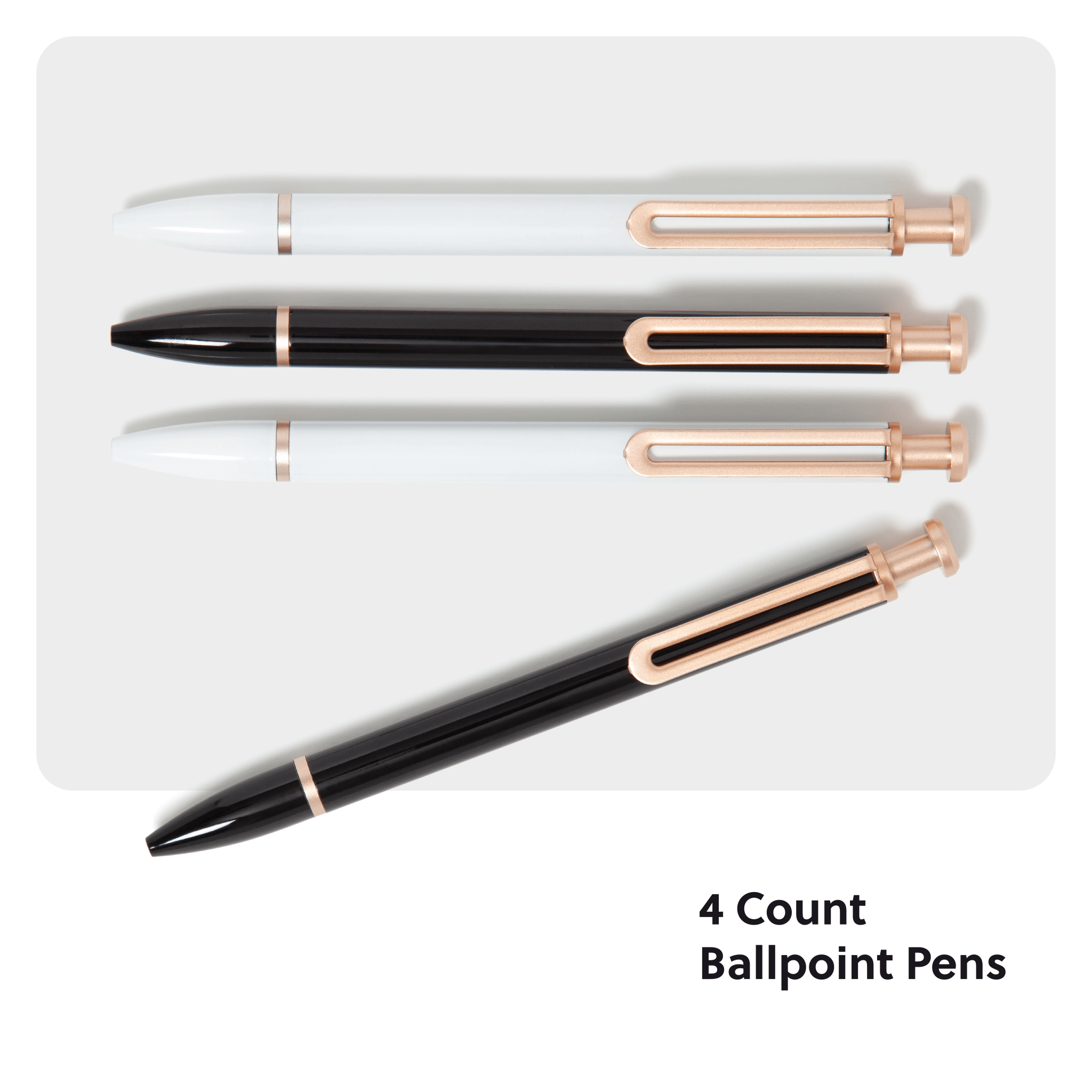 U Brands - Wholesale Pen - U Brands Flagship The Monterey , 4 CT Assorted Colors4