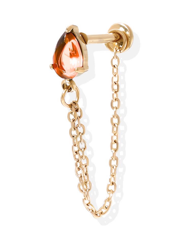 Tropfenkette Piercing 1,2mm für den Großhandel von Nemerys