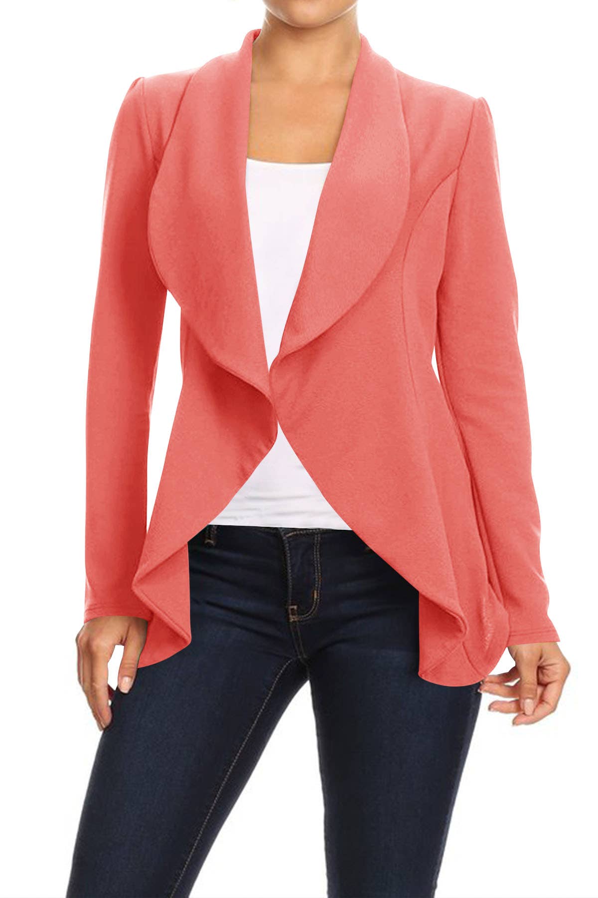 MOA COLLECTION - Wholesale Blazer - Women's - Women's Casual Office Work Basic Blazer Jacket S-3XL16