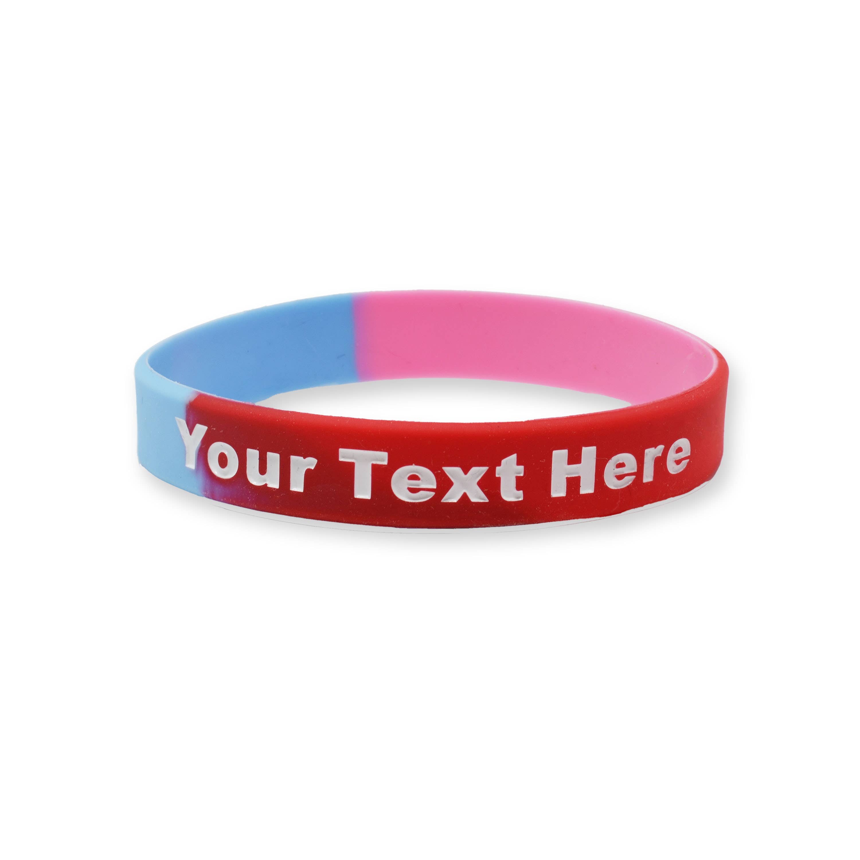 RapidWristbands – Engroshandel Armbånd - Unisex – 100 Pack - Split - Custom Ink Injected Silicone Armbånd17