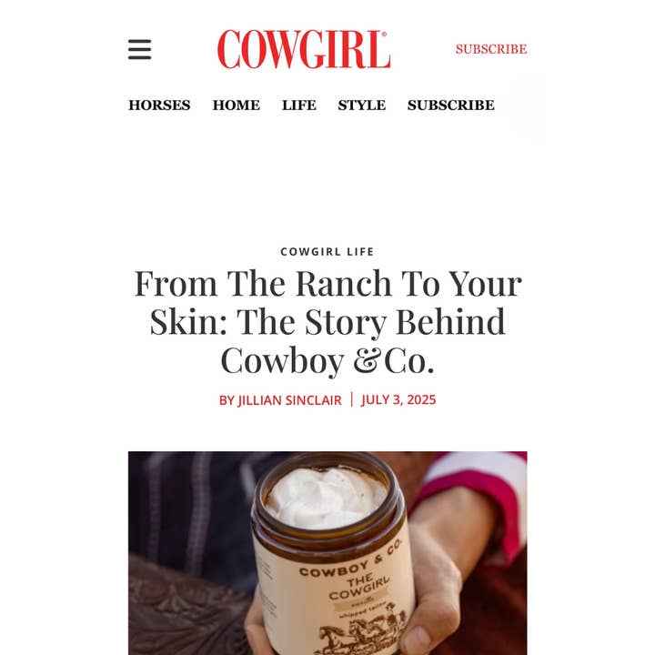 Cowboy & Co. - Wholesale Body Balm/Butter - Cocoa & Coconut Tallow Hydrating Body Butter | Organic 9