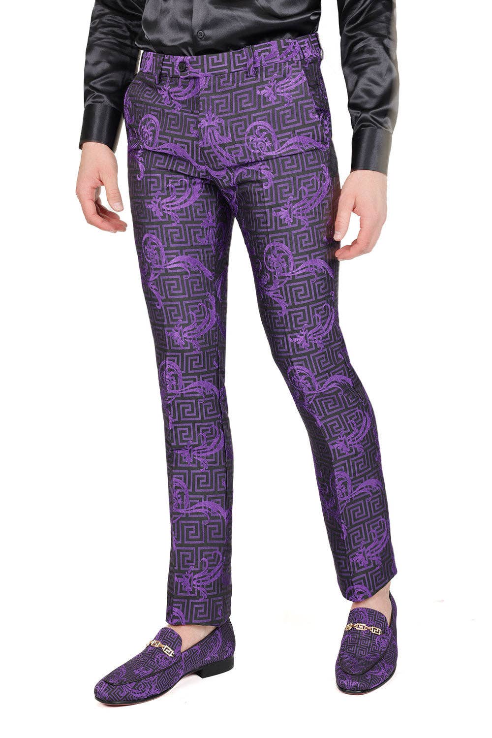 BARABAS - Wholesale Blazer - Heren - Barokke luxe galablazer met Grieks patroon voor heren CP310011