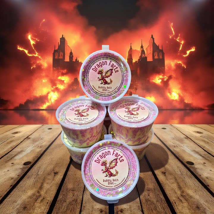 Lee's Little Luxuries - Wholesale Bath soak/milk - Dragon Farts Bath Dust - Enriched With Cocoa Butter