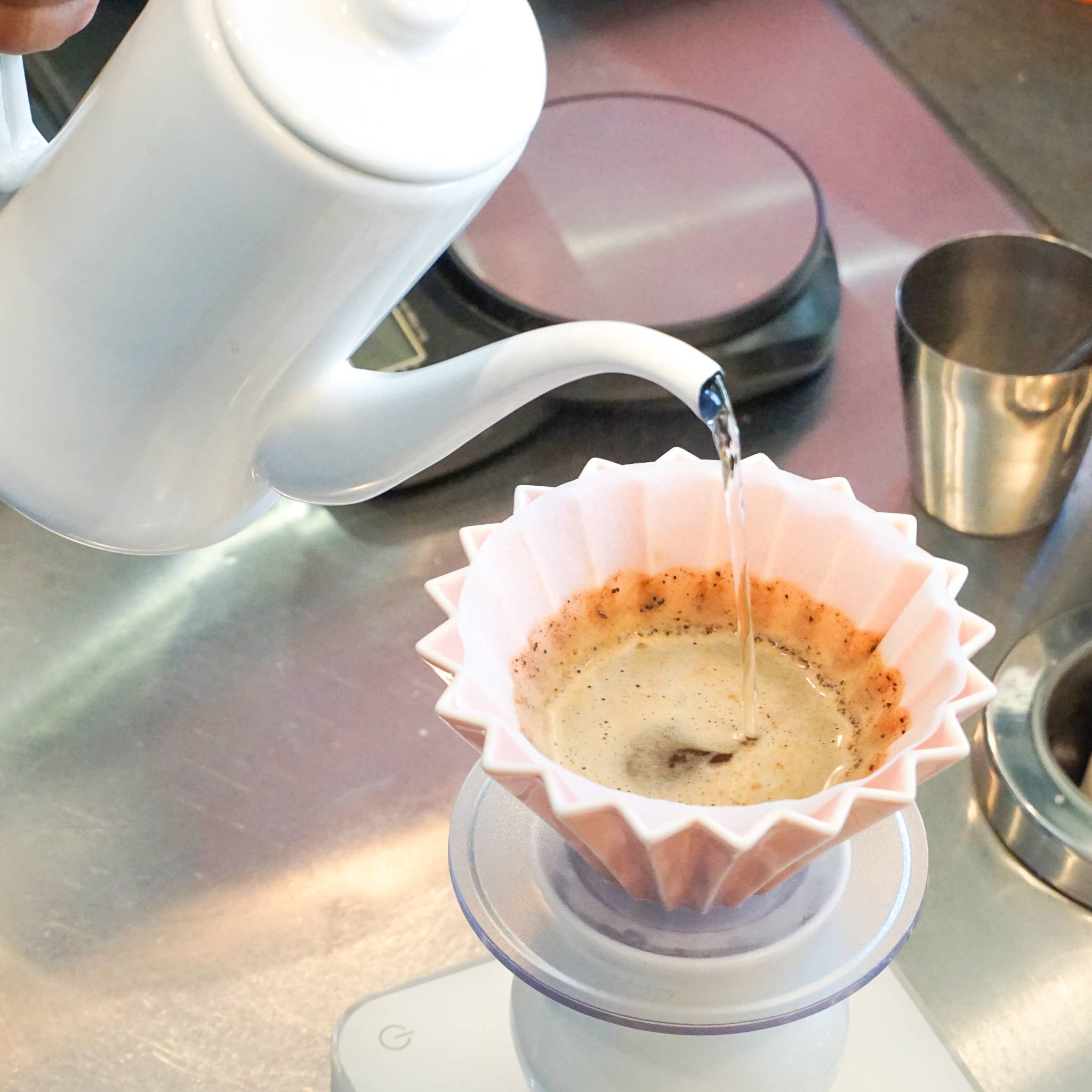 LOIS – Café de saco por atacado – Coador de café cerâmico Origami S8