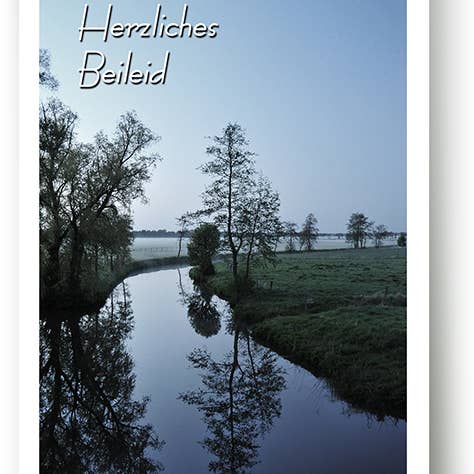 Yabué - Wholesale Sympathy Card - Compassion/Sorrow/Comfort/Greeting card/819128