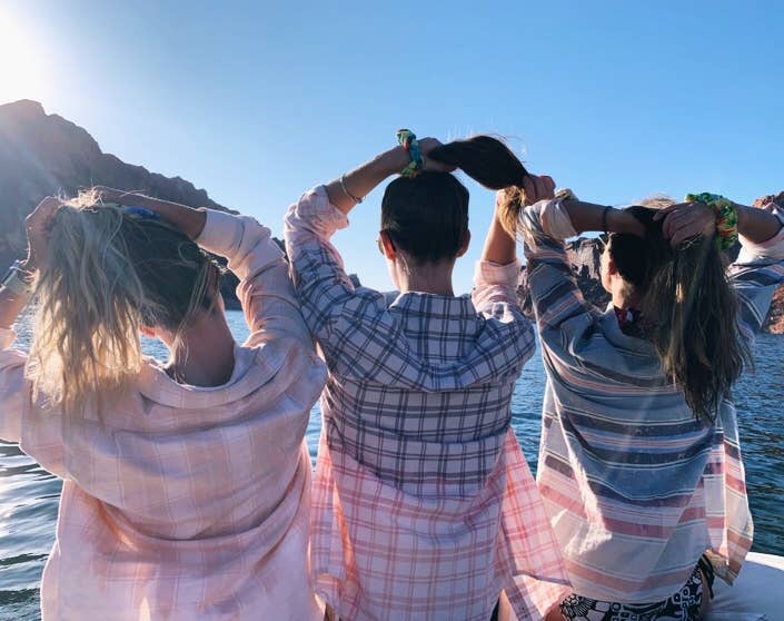 Create Good Company - Wholesale Button Down Shirt - Women's - Trashed Shirts * Bleached Flannels/Shirts Starter Set7