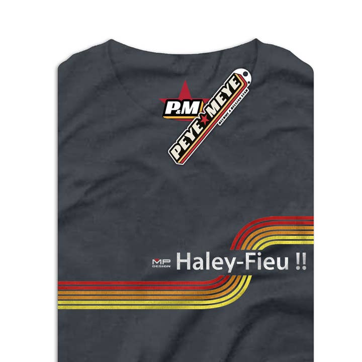 Unisex T-Shirt "Haley Fieu" for wholesale by Peye et Meye