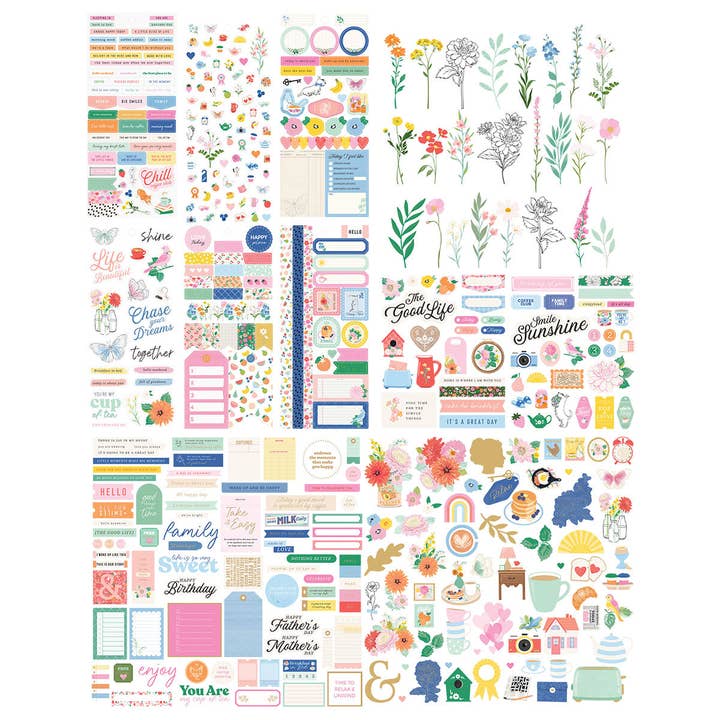 Rosie's Studio Frühstück im Bett Verzierungspaket für den Großhandel von Hero Arts + Spellbinders Wholesale