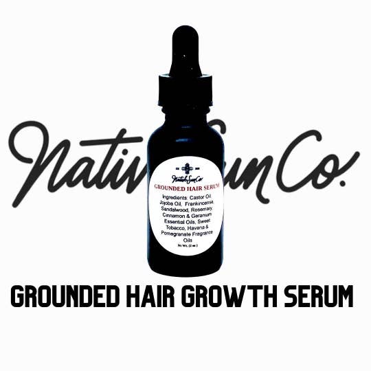 Hair & Beard Growth Serum for wholesale by Native Sun Companies LLC
