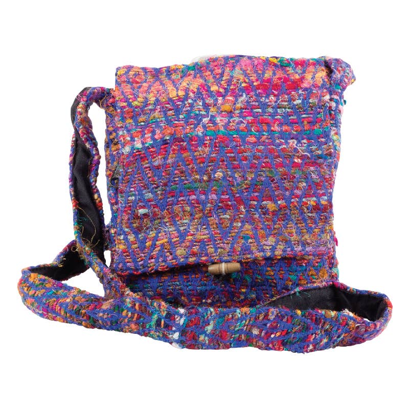 Benjamin International - Wholesale Crossbody Bag - Women's - Recycled Silk Purse With Toggle0