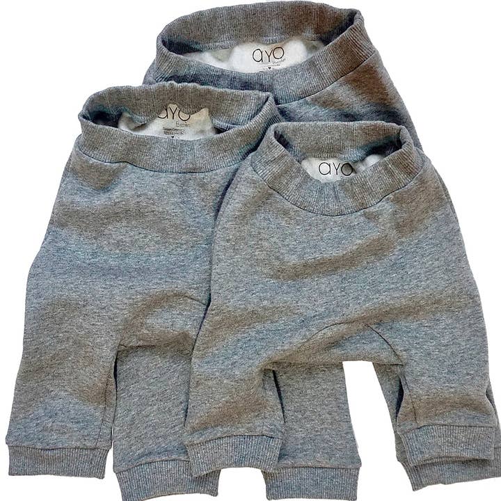 Calça de moletom “Ben” cinza escuro por atacado de AYO Berlin