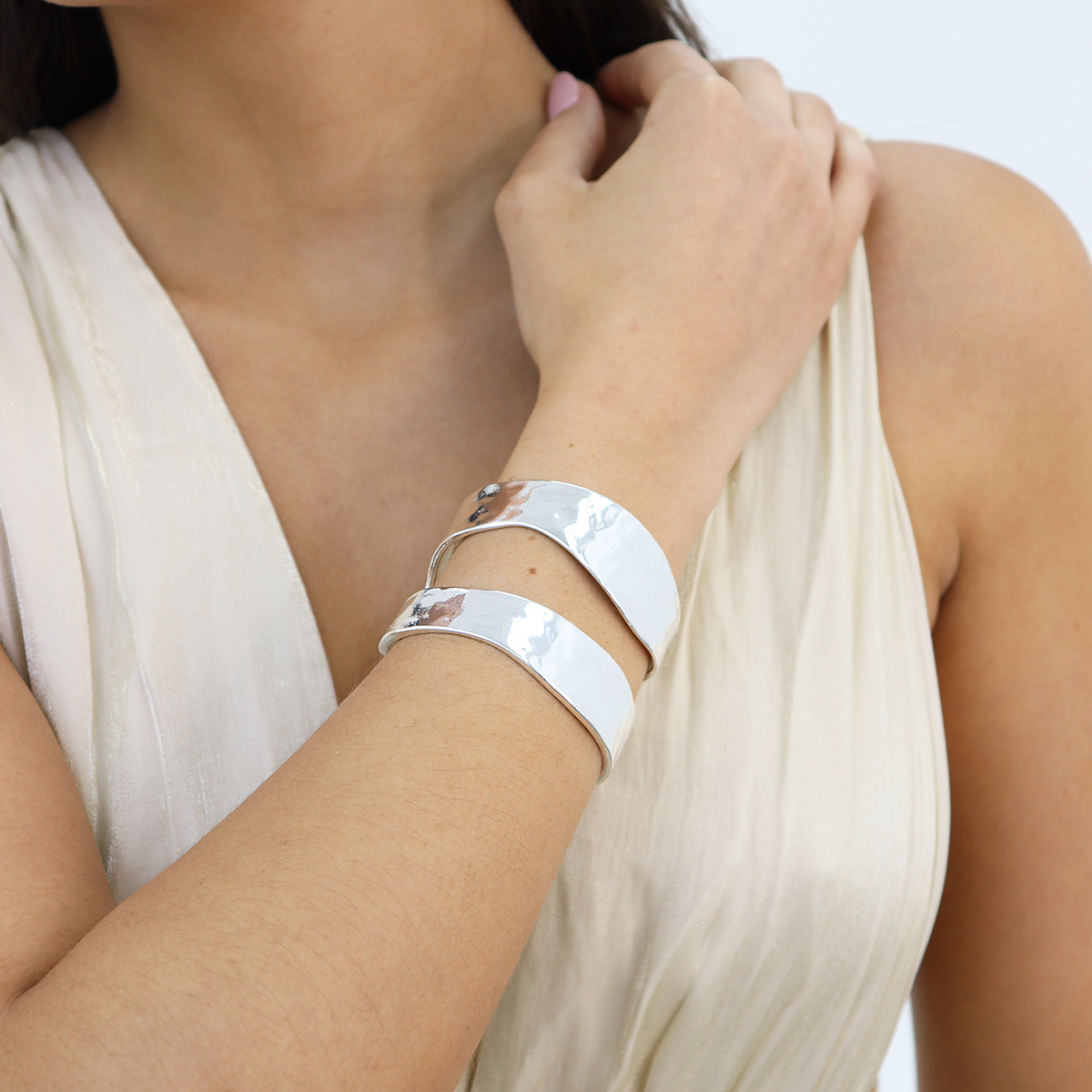 KARINE SULTAN - Wholesale Cuff Bracelet - Modern Split Cuff Bracelet3