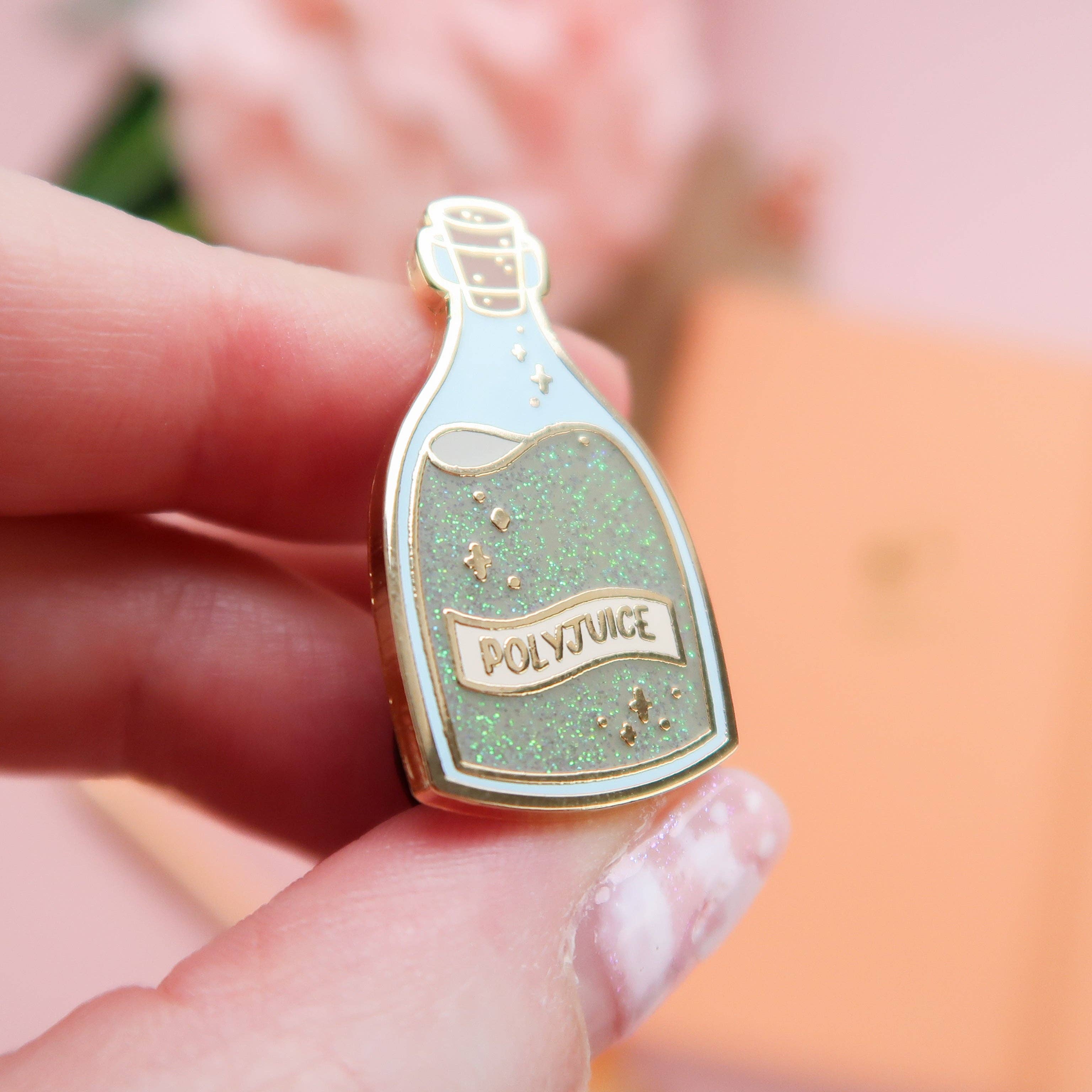 Lula Rocks - Wholesale Lapel Pin/Button - Polyjuice Potion Enamel Pin1