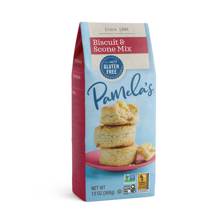 Pamela's Biscuit & Scone Mix, 13 oz for wholesale by Ancient Harvest and Pamela's