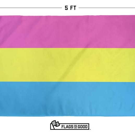 Flags For Good - Wholesale Flag - Pansexual (Pan) Pride Flag