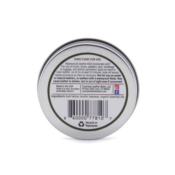 Colorado Natural Balms - Wholesale Leather Conditioner - Case 8oz Colorado Leather Balm- Citronella6