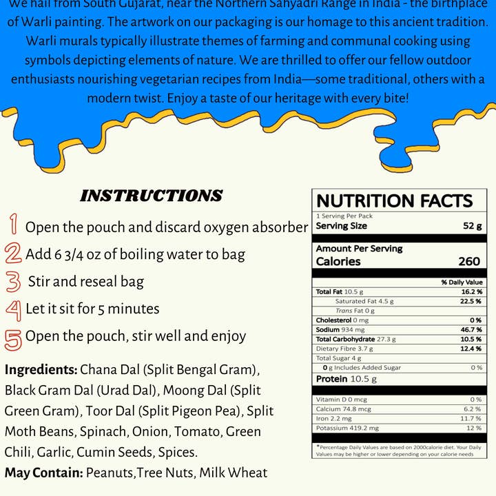 Good Detour - Wholesale DIY Food Kit - Five Lentils Dal3