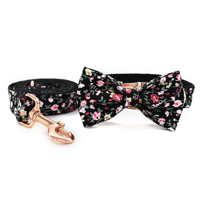 Charlie Collar, leash and bowtie Set for wholesale by The Paw Co