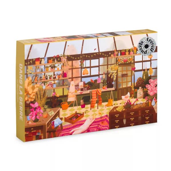 Puzzle Dans la Serre – Trevell – 1000 pièces pour la vente par Trevell