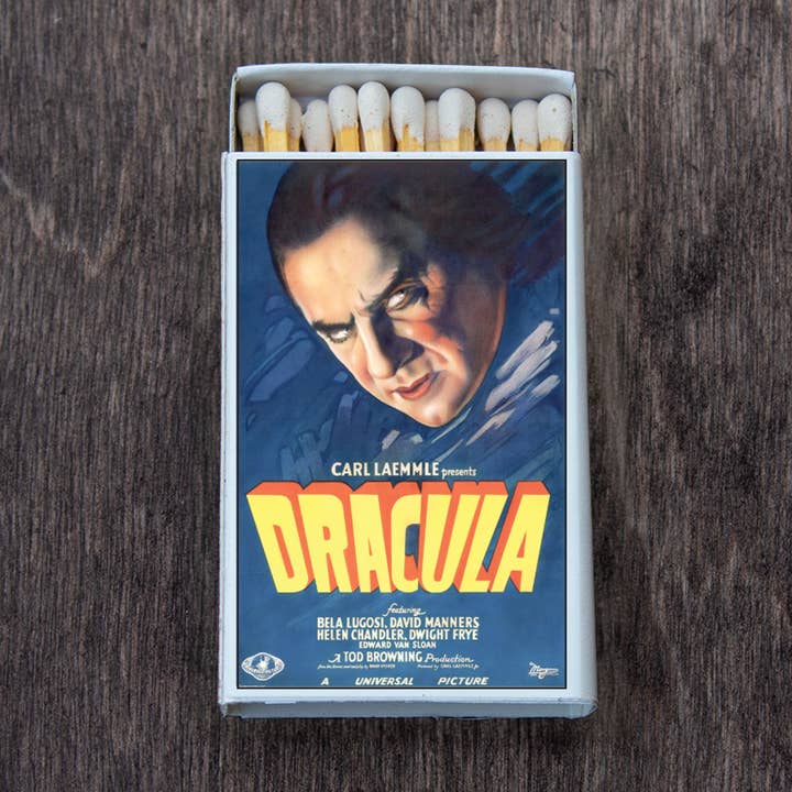 Most Amazing - Wholesale Matches - Monster Movie Poster Matchbox • Candle Acc • Matches