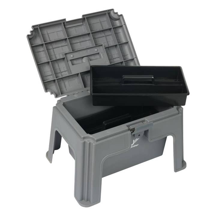JPC Equestrian - Wholesale Pet Grooming Aid - Dog - TuffRider Super Grooming Box With Stool
