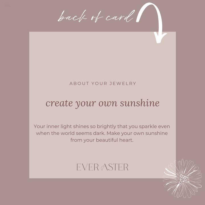 Ever Aster - Vente Colliers à pendentif - Collier Sunbeam1