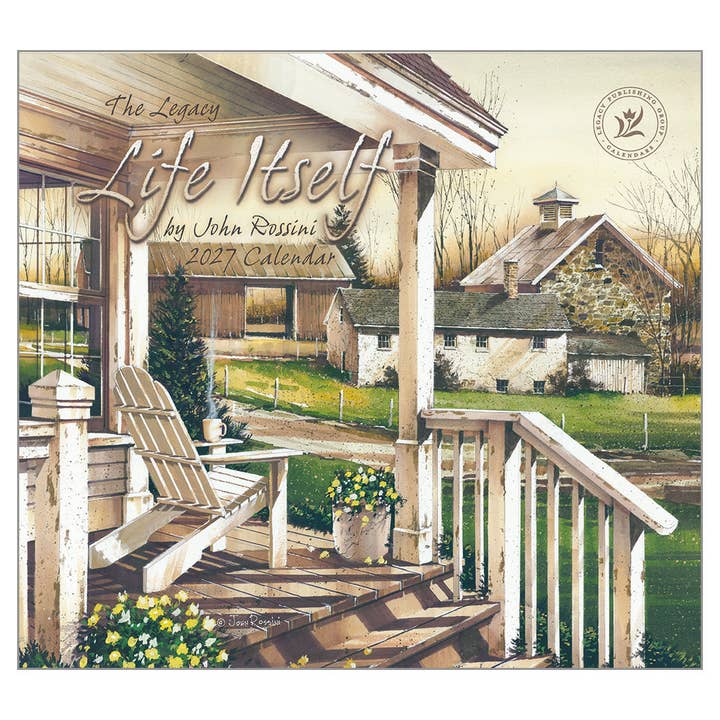 Life Itself Wall Calendar for wholesale by Legacy
