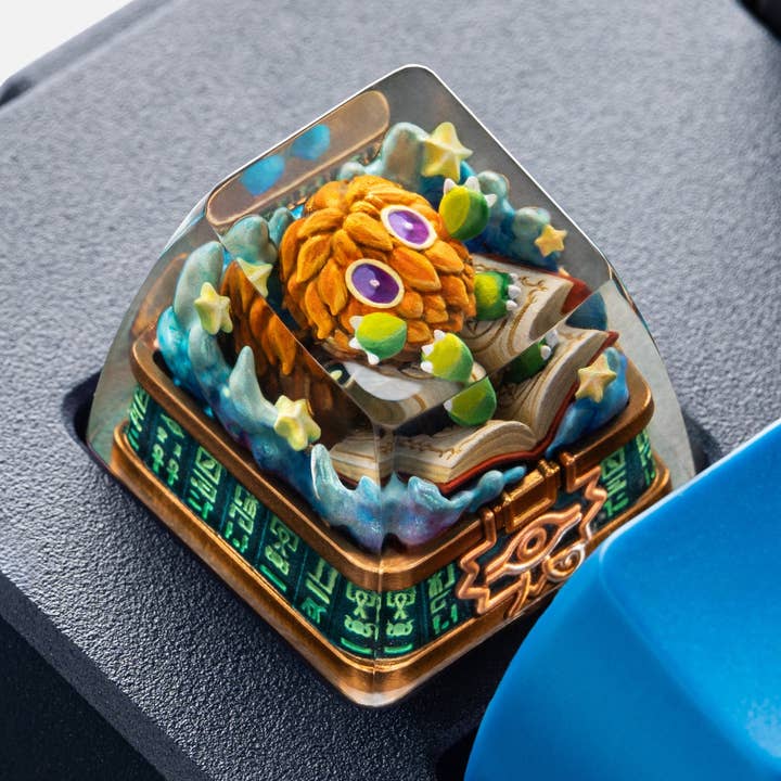 Kuriboh Yu-Gi-Oh! Tecla Artesanal de Resina por atacado de Forge Panda