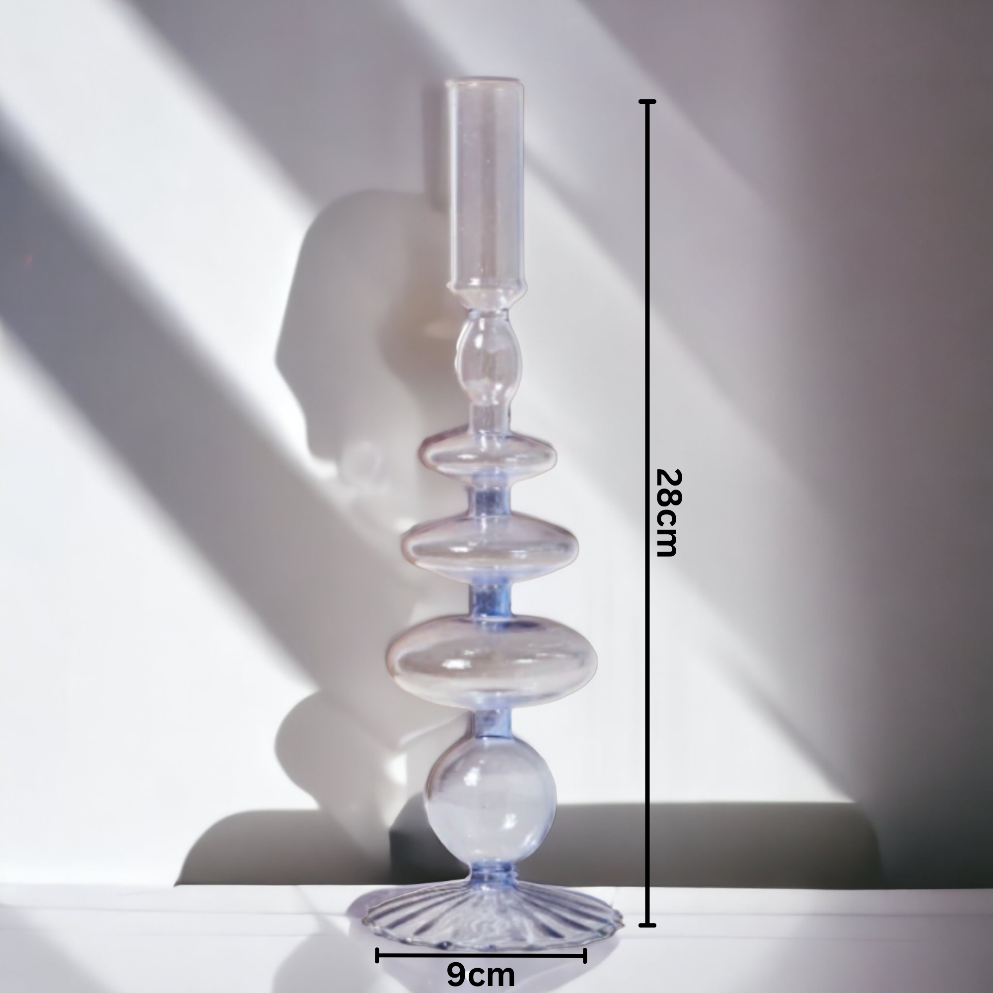 IVORE.GROUP (We cover All Import duty) – Engroshandel Lyseholder – Retro glas klassiske håndlavede lysestager i farvet borosilikatglas7