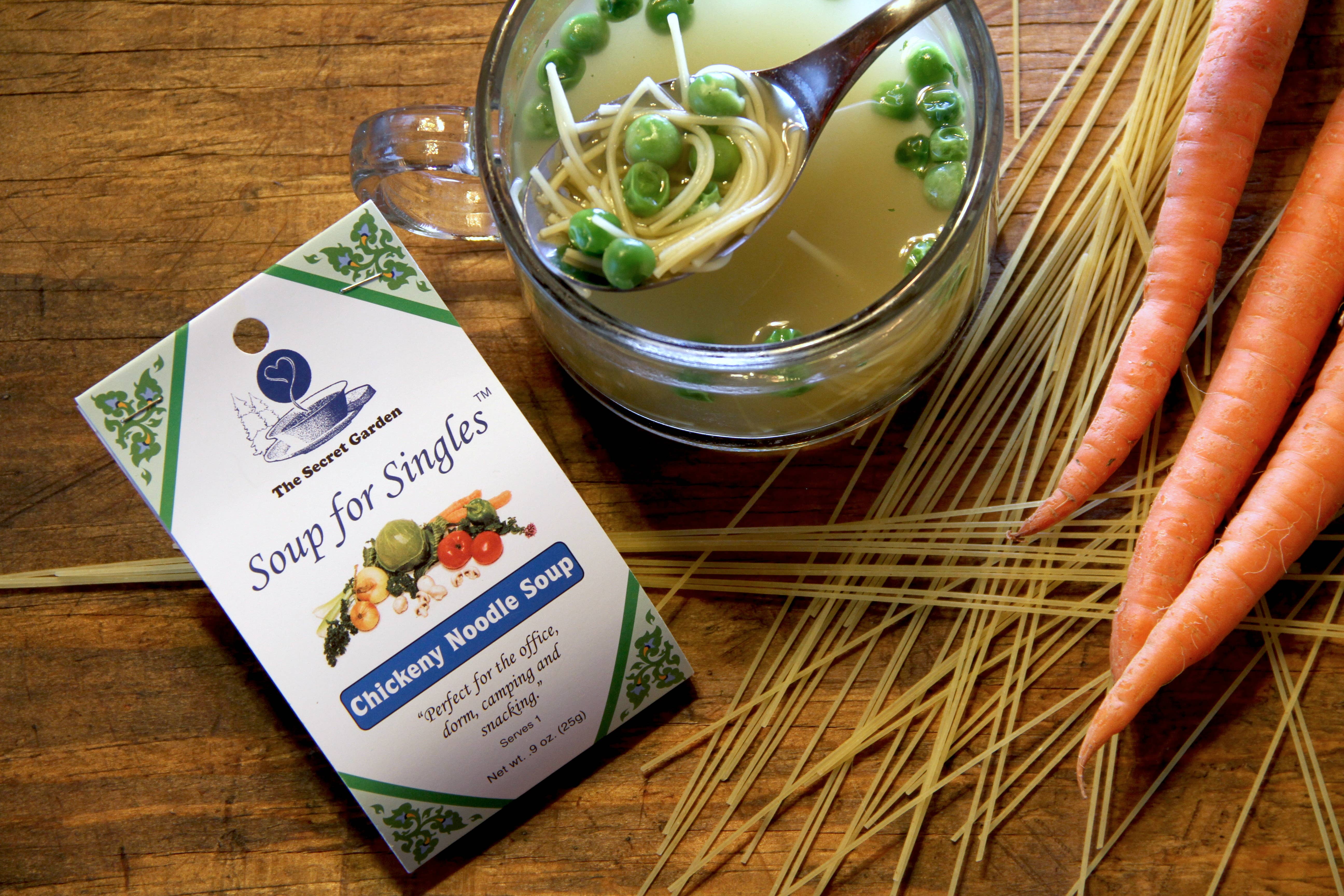 The Secret Garden - Wholesale Soup - Chicken Noodle n' Pea Soup for Singles