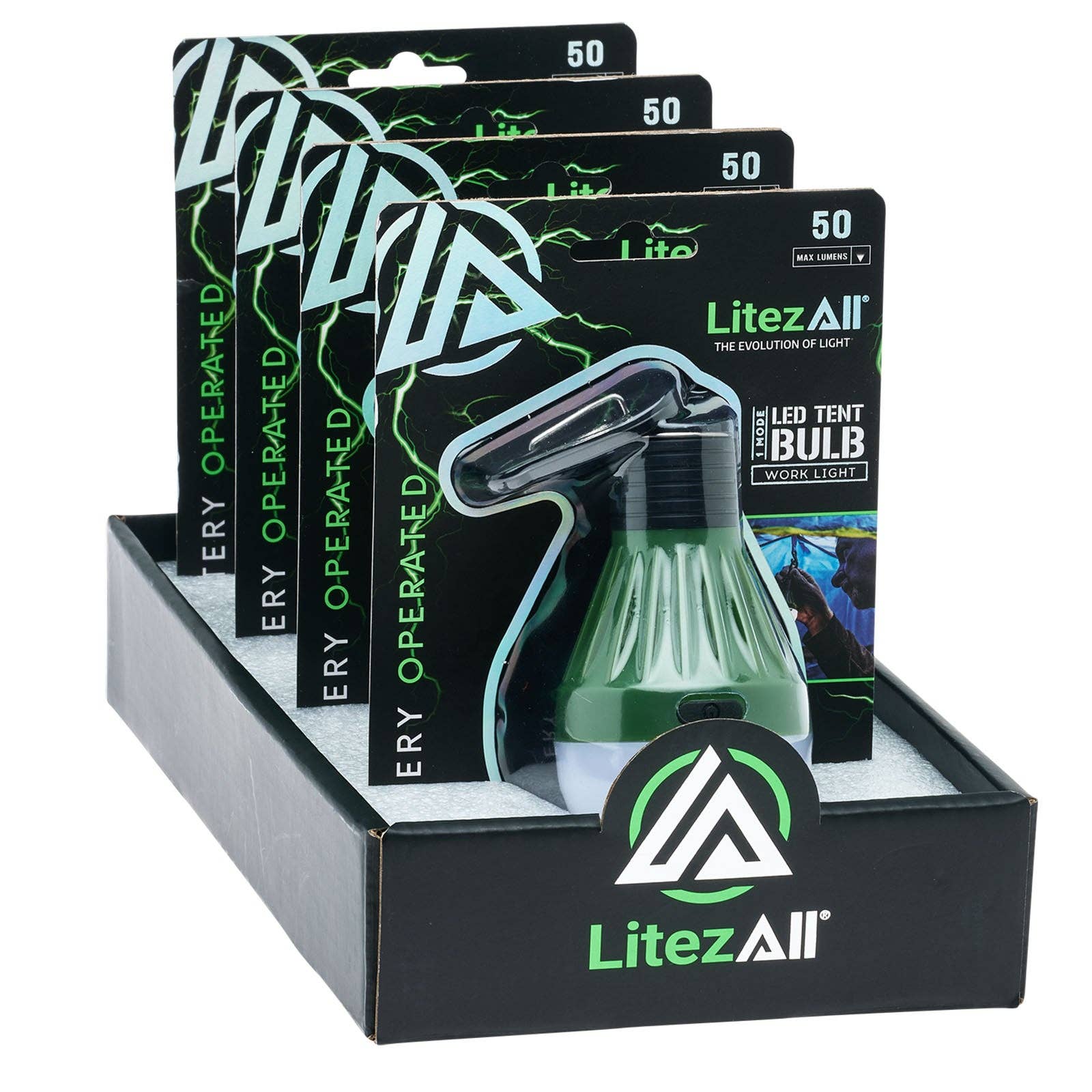LitezAll - Wholesale Flashlight - LitezAll PortaBulb® with Carabiner4