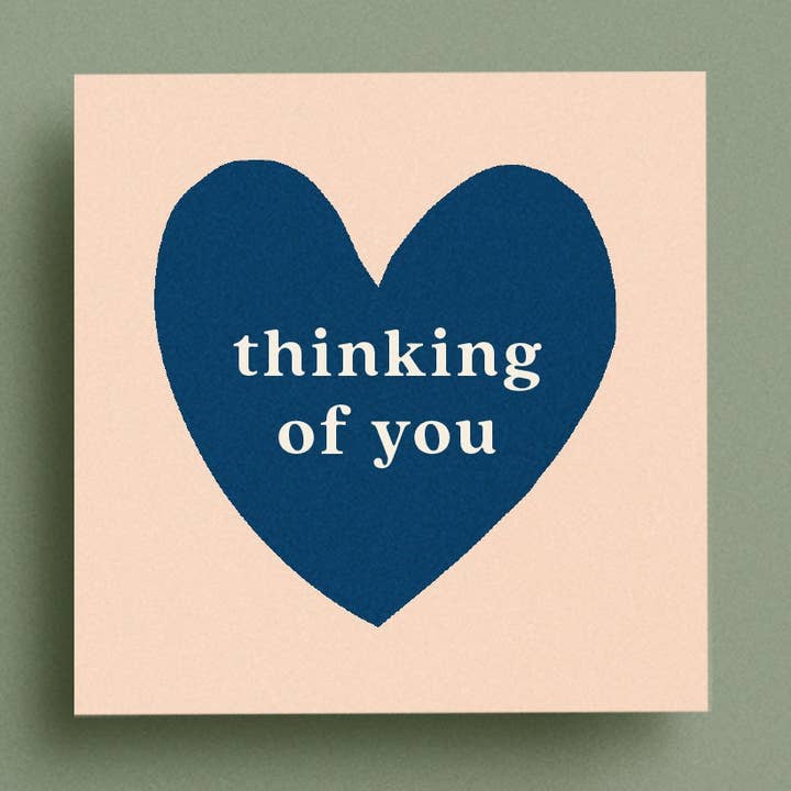 Thinking of You Mini Card for wholesale by Library Design Co.