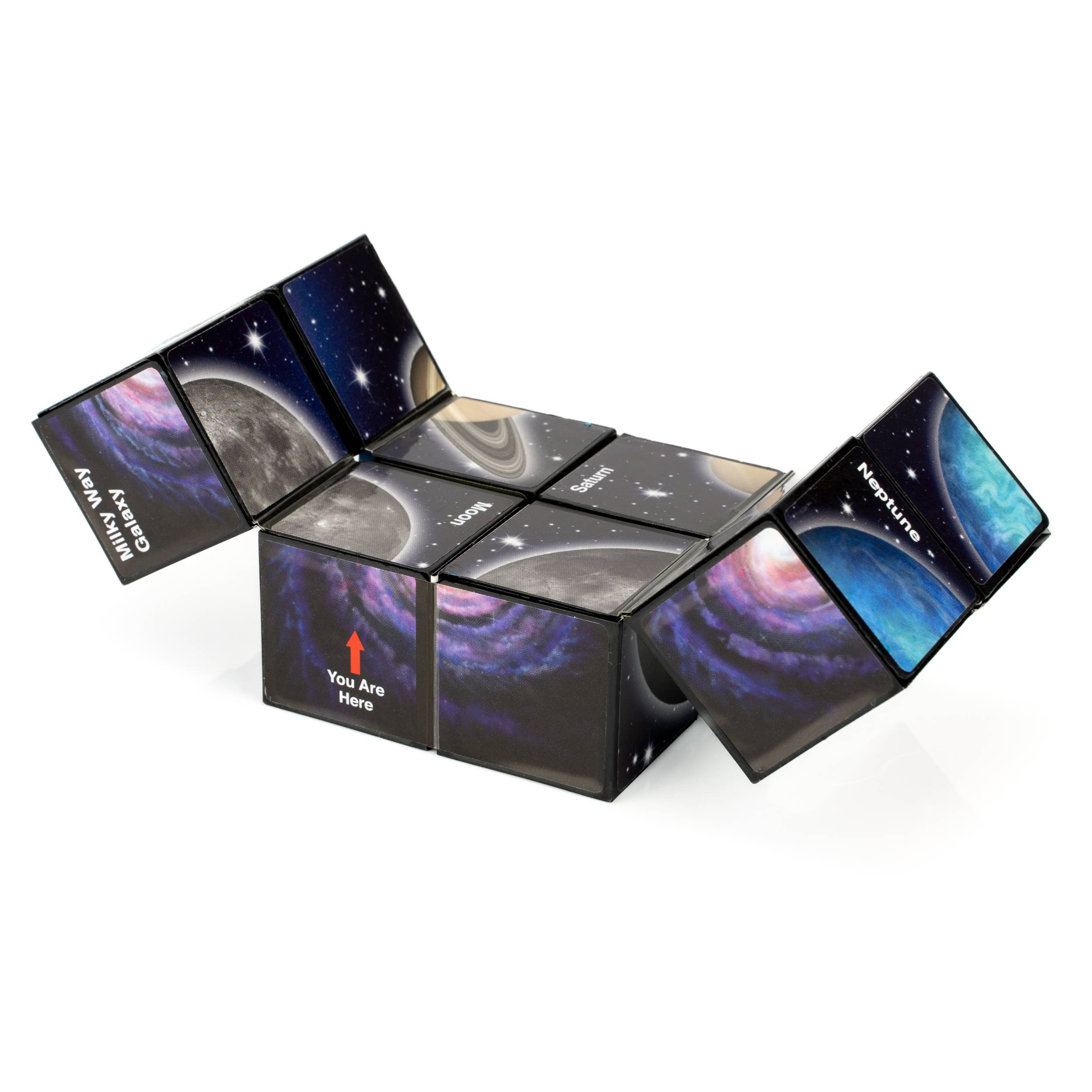 California Creations - Vente Puzzle – enfant - StarCube Cosmos - Puzzle géométrique transformable sur le thème de l'espace7