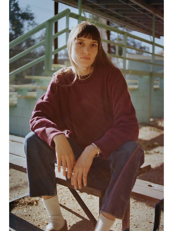 LA RELAXED - Wholesale Sweatshirt - Women's - Kissed Fleece Raglan