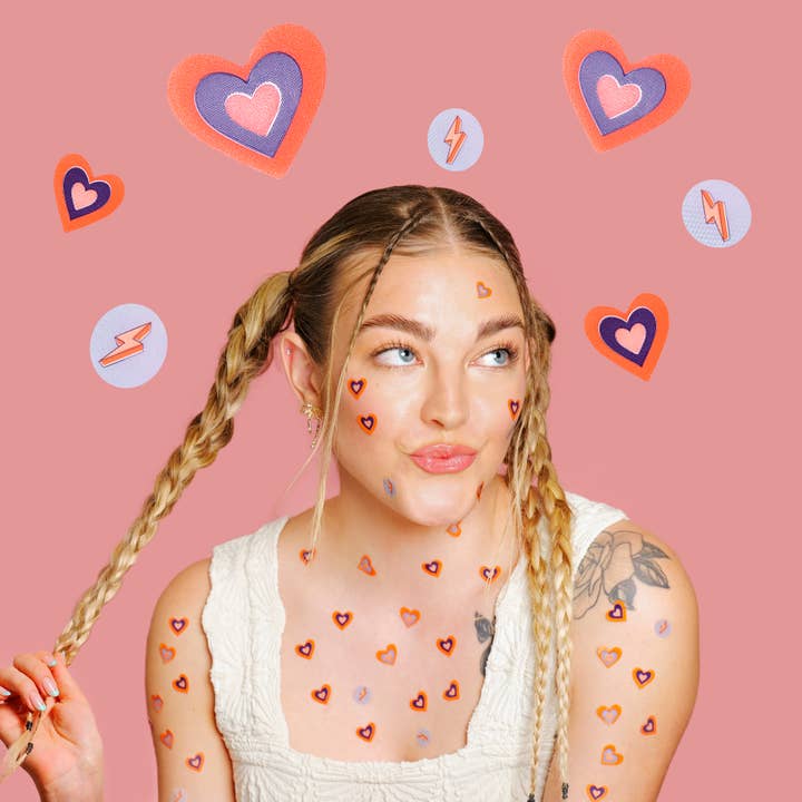 My Spa Life - Wholesale Hydrocolloïde acnepleister - Valentijnsdag Hydrocolloïde Puistpleisters Heart Throb2