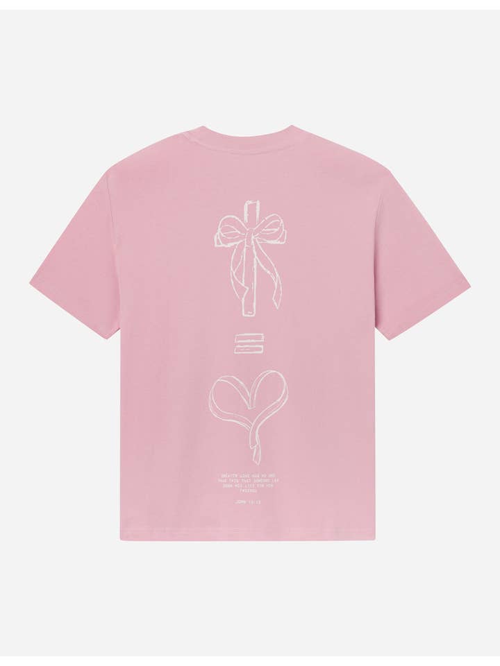 Elevated Faith - Vendita all'ingrosso Maglietta serigrafata - Donna - Maglietta Unisex No Greater Love9