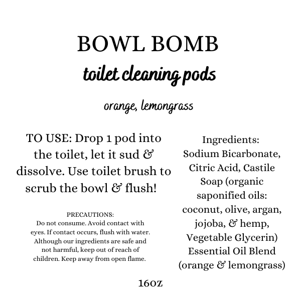 Collectively Divine - Wholesale Toilet Cleaner - Bowl Bombs - Toilet Cleaning Pods3