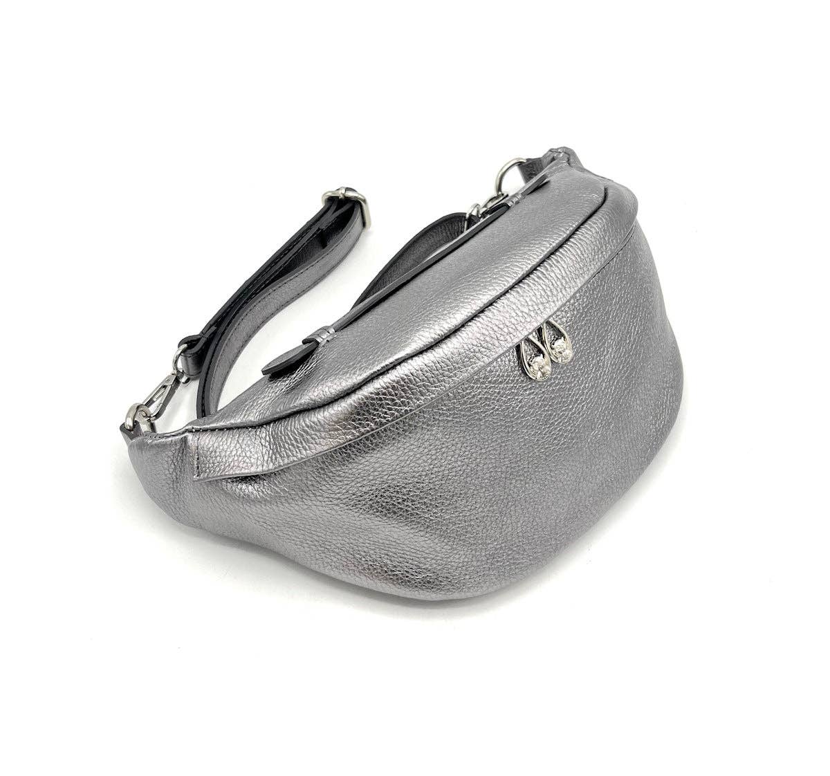 Suie Valentini srl - Wholesale Crossbody Bag - Women's - Genuine leather fanny pack, Made in Italy, art. 1124269