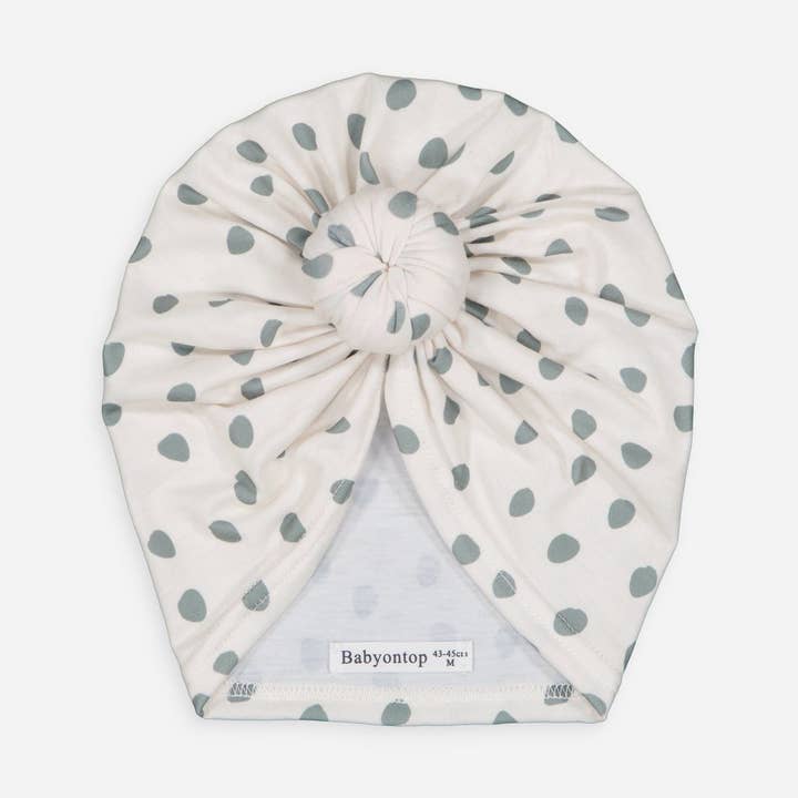 Turbante Liam - Punti ombra per la vendita all'ingrosso da parte di BABYONTOP