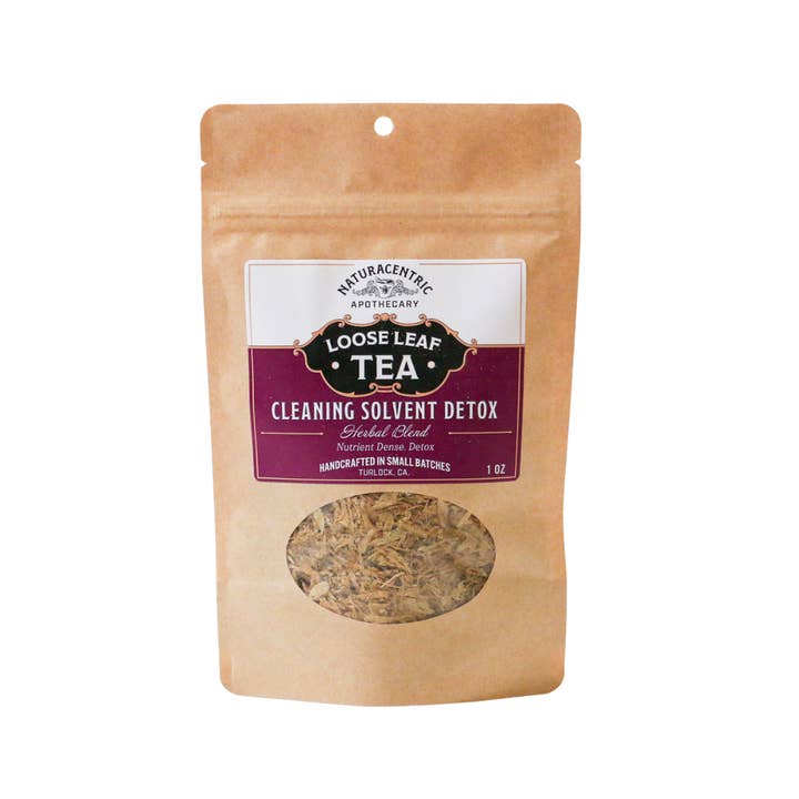 Cleaning Solvents Detox Loose Leaf Tea for wholesale by Naturacentric