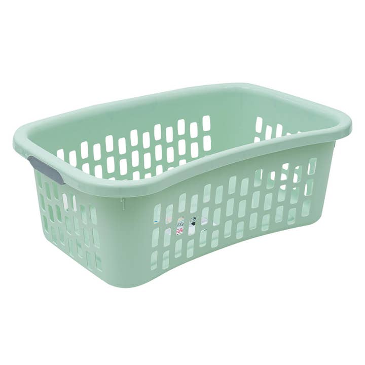 Sterilite 1.5 Bushel HipHold Laundry Basket Mindful Mint for wholesale by Deluxe Import Trading