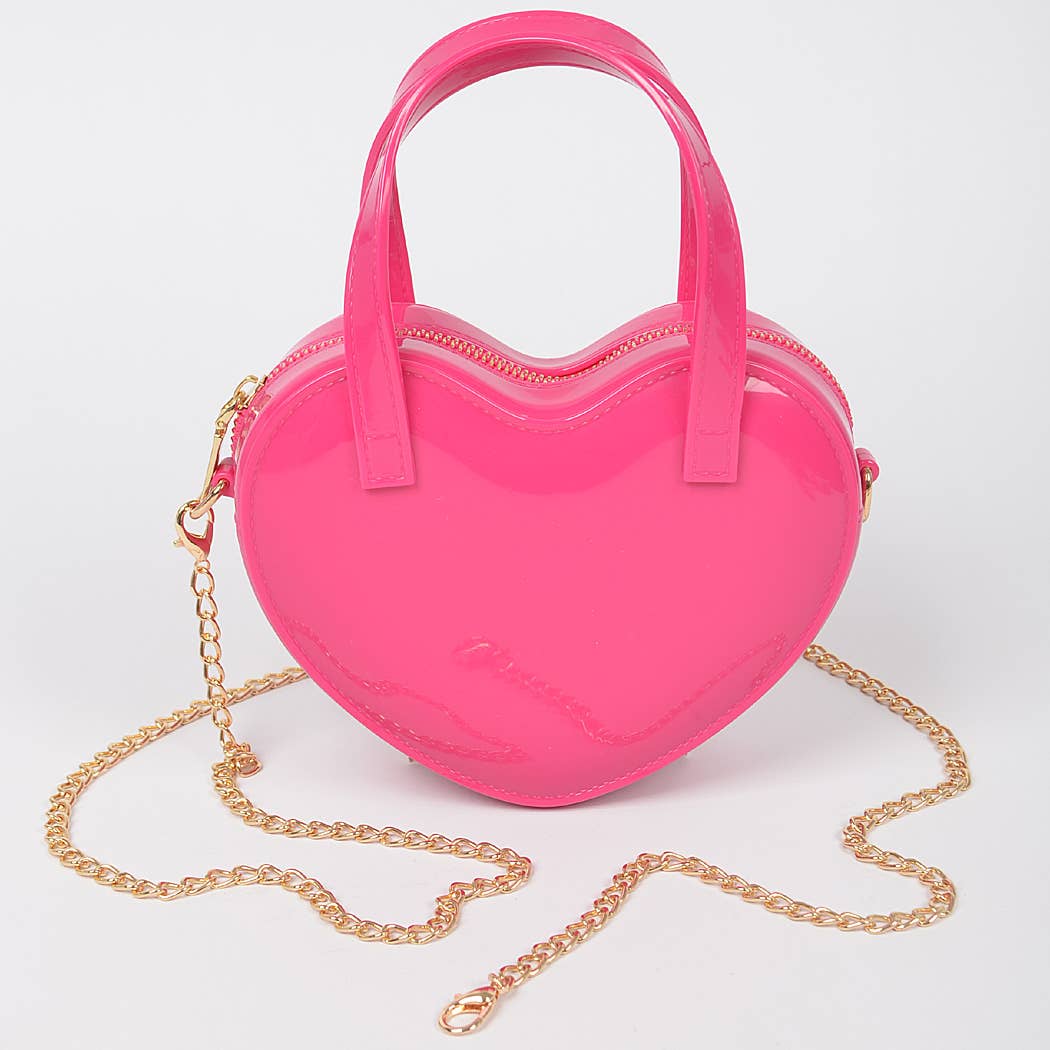 3AM BY H&D ACCESSORIES - Wholesale Crossbody Bag - Women's - Heart Shape Jelly Bag3